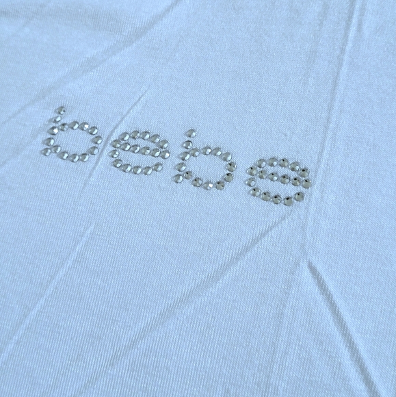 bebe White Top with Zipper Detail - NWT - Picture 3 of 14